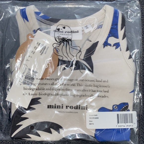 Mini Rodini DRACO Tank NWT - Picture 4 of 4